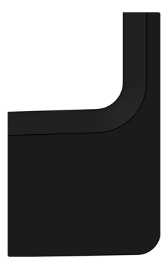 Left Image of RobeHook SurfaceMount Phoenix Gloss