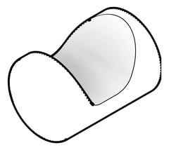 3D Documentation Image of RobeHook SurfaceMount Phoenix VividSlimline