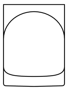 Plan Image of RobeHook SurfaceMount Phoenix VividSlimline