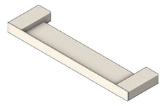 3D Shaded Image of Shelf Shower Phoenix LexiMKII