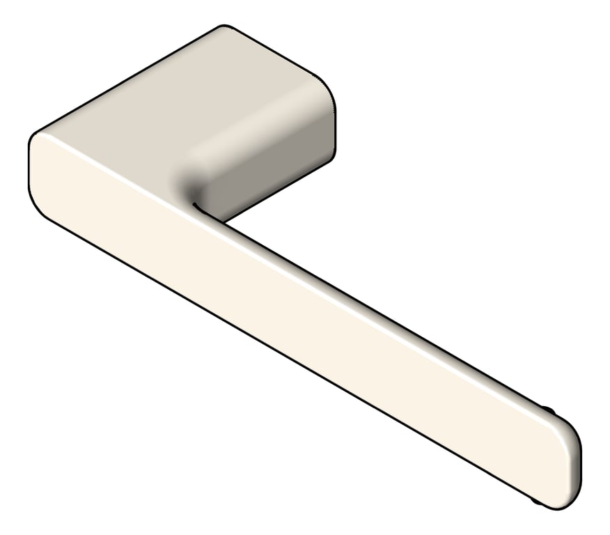 Image of ToiletRollHolder SurfaceMount Phoenix Nuage