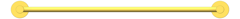 Front Image of TowelRail Double Phoenix Radii 600 RoundPlate