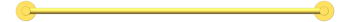 Front Image of TowelRail Double Phoenix Radii 800 RoundPlate