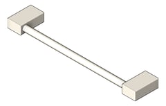 3D Shaded Image of TowelRail Hand Phoenix LexiMKII