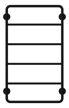 Front Image of TowelRail Ladder Phoenix VividSlimline