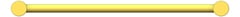 Front Image of TowelRail Phoenix VividSlimline