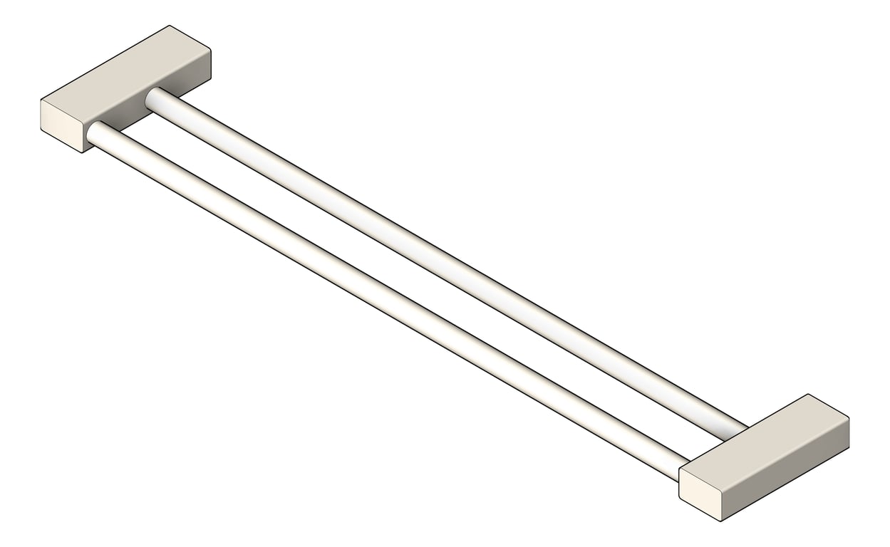 Image of TowelRail SurfaceMount Phoenix LexiMKII Double