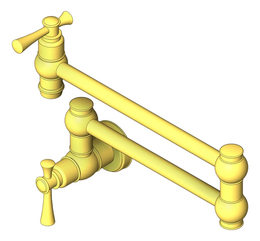 Image of MixerSet Hob Phoenix Cromford PotFiller