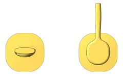 Front Image of MixerSet Shower Phoenix Vask PinUp