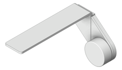 3D Shaded Image of MixerSet Wall Phoenix Axia