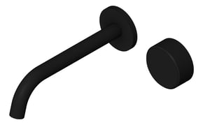 3D Shaded Image of MixerSet Wall Phoenix Axia BasinBath 180mm