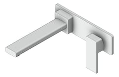 3D Shaded Image of MixerSet Wall Phoenix Radii Basin
