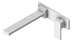 3D Shaded Image of MixerSet Wall Phoenix Radii Bath 230