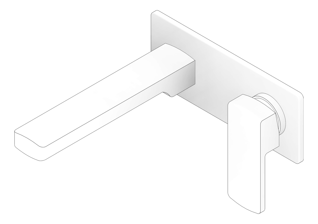 3D Documentation Image of MixerSet Wall Phoenix Teva