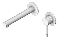 3D Shaded Image of MixerSet Wall Phoenix VividSlimline316 Basin Bath