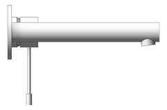 Left Image of MixerSet Wall Phoenix VividSlimline316 Basin Bath