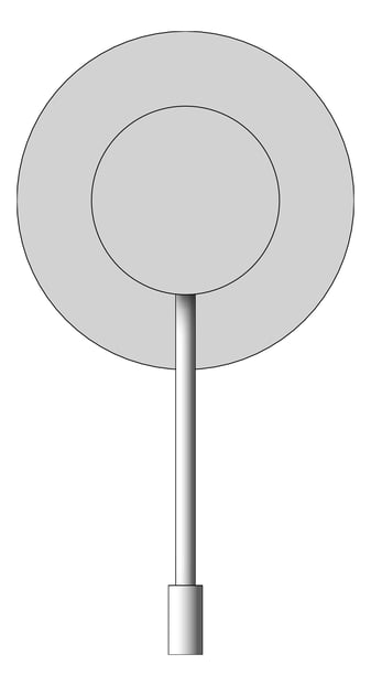 Front Image of MixerTap Shower Phoenix VividSlimline316