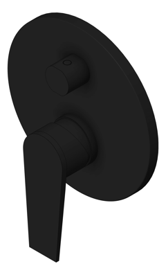 3D Shaded Image of MixerTap Wall Phoenix Arlo Diverter