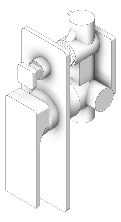 Navigate to MixerTap Wall Phoenix Gloss Diverter
