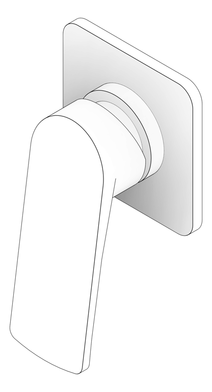 3D Documentation Image of MixerTap Wall Phoenix Mekko