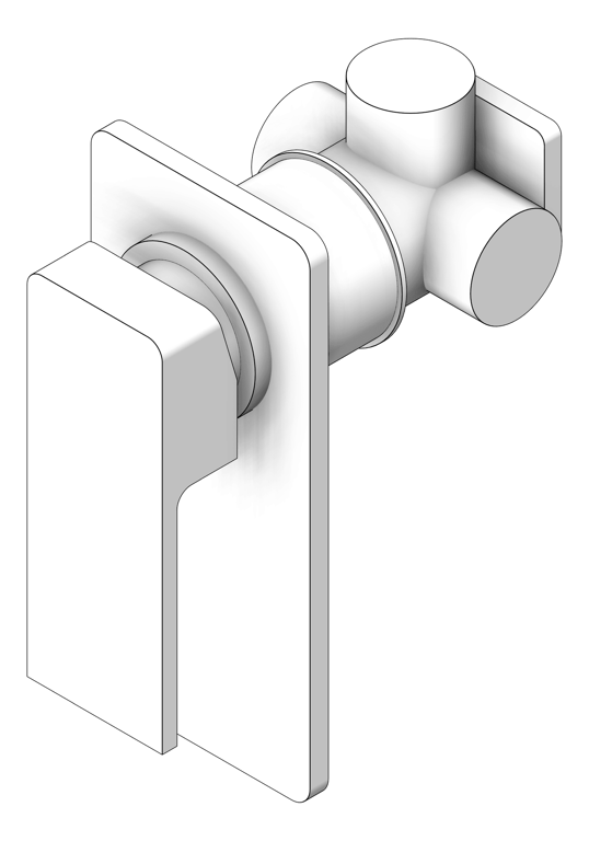 Image of MixerTap Wall Phoenix Radii