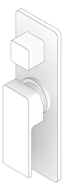 3D Documentation Image of MixerTap Wall Phoenix Radii Diverter