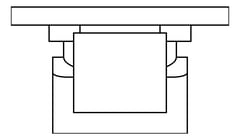 Plan Image of MixerTap Wall Phoenix Radii Diverter