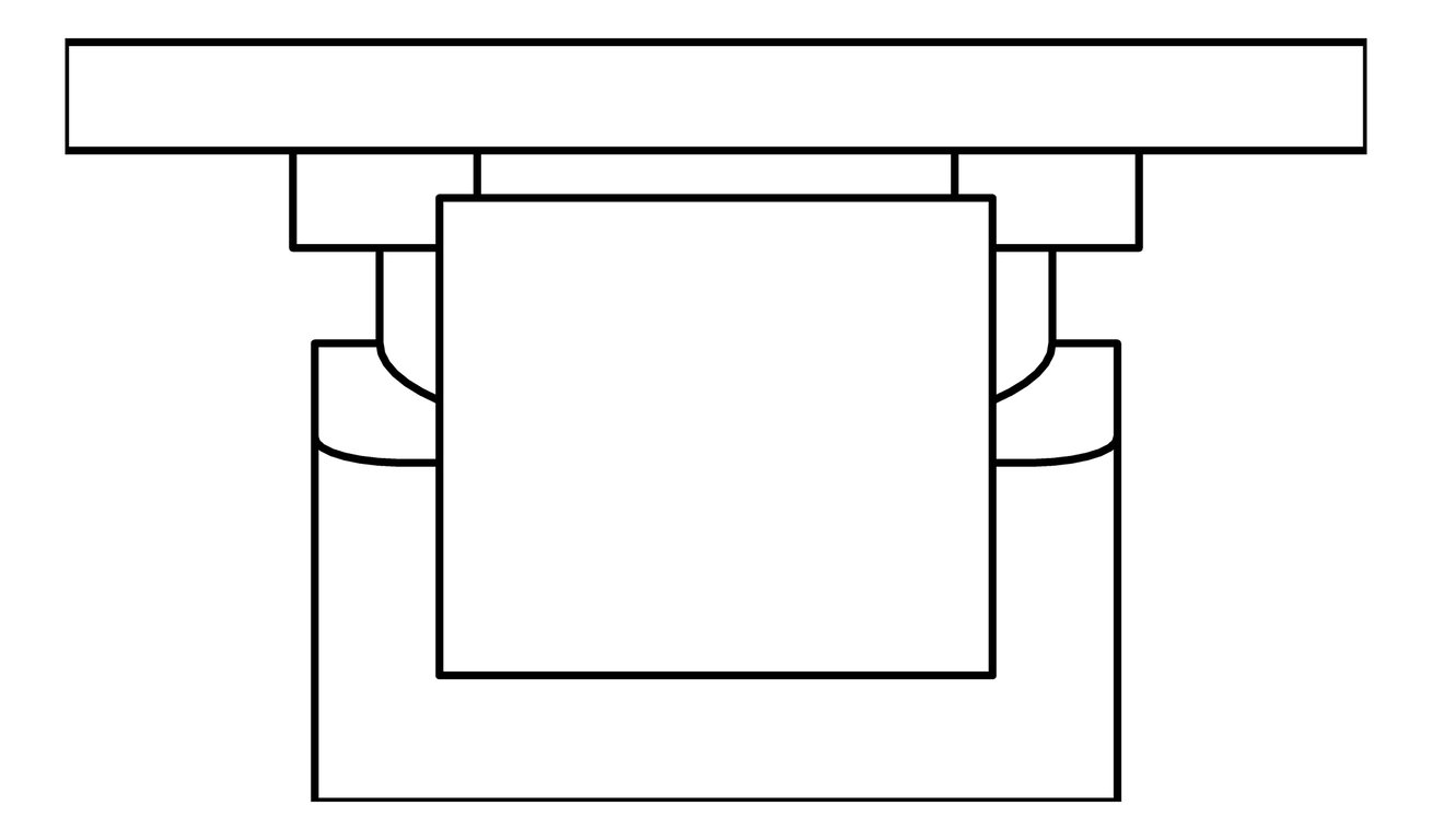 Plan Image of MixerTap Wall Phoenix Radii Diverter