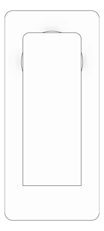 Front Image of MixerTap Wall Phoenix Radii