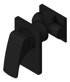 3D Shaded Image of MixerTap Wall Phoenix Rush