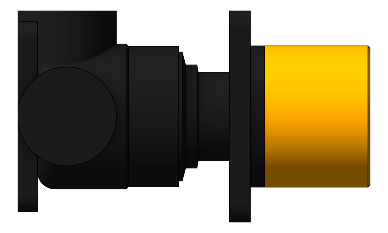 Left Image of MixerTap Wall Phoenix Toi