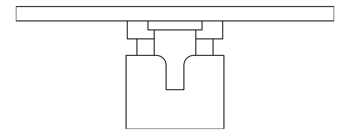 Plan Image of MixerTap Wall Phoenix VividSlimline Diverter