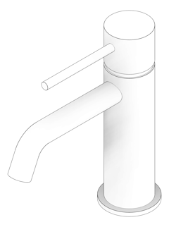 3D Documentation Image of Mixer Basin Phoenix VividSlimline Curved