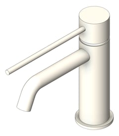 3D Shaded Image of Mixer Basin Phoenix VividSlimline Curved ExtendedLever