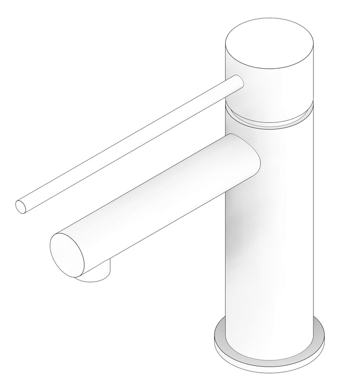 3D Documentation Image of Mixer Basin Phoenix VividSlimline ExtendedLever