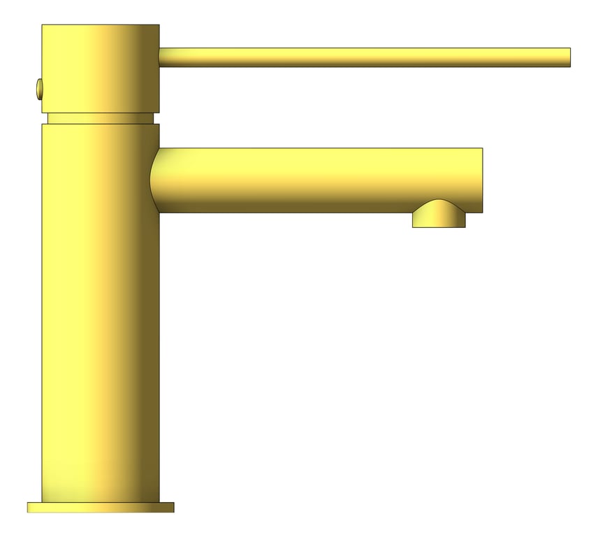 Left Image of Mixer Basin Phoenix VividSlimline ExtendedLever