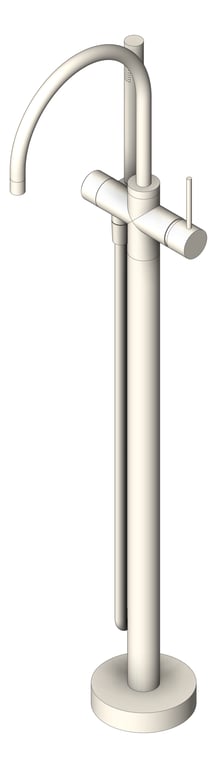 Mixer Bath Phoenix VividSlimline FloorMount HandShower
