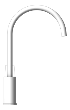 Left Image of Mixer Sink Phoenix Arlo Gooseneck