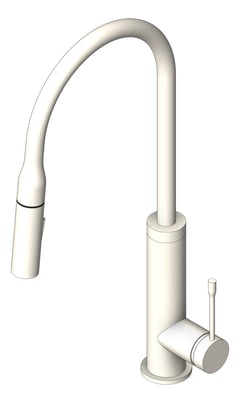 3D Shaded Image of Mixer Sink Phoenix Deja PullOut