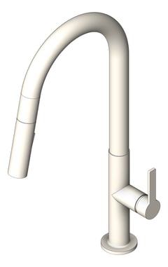 3D Shaded Image of Mixer Sink Phoenix LexiMKII PullOut