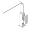 3D Shaded Image of Mixer Sink Phoenix Radii
