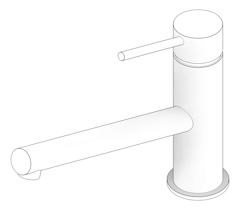 3D Documentation Image of Mixer Sink Phoenix VividSlimline