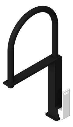 3D Shaded Image of Mixer Sink Phoenix Zimi