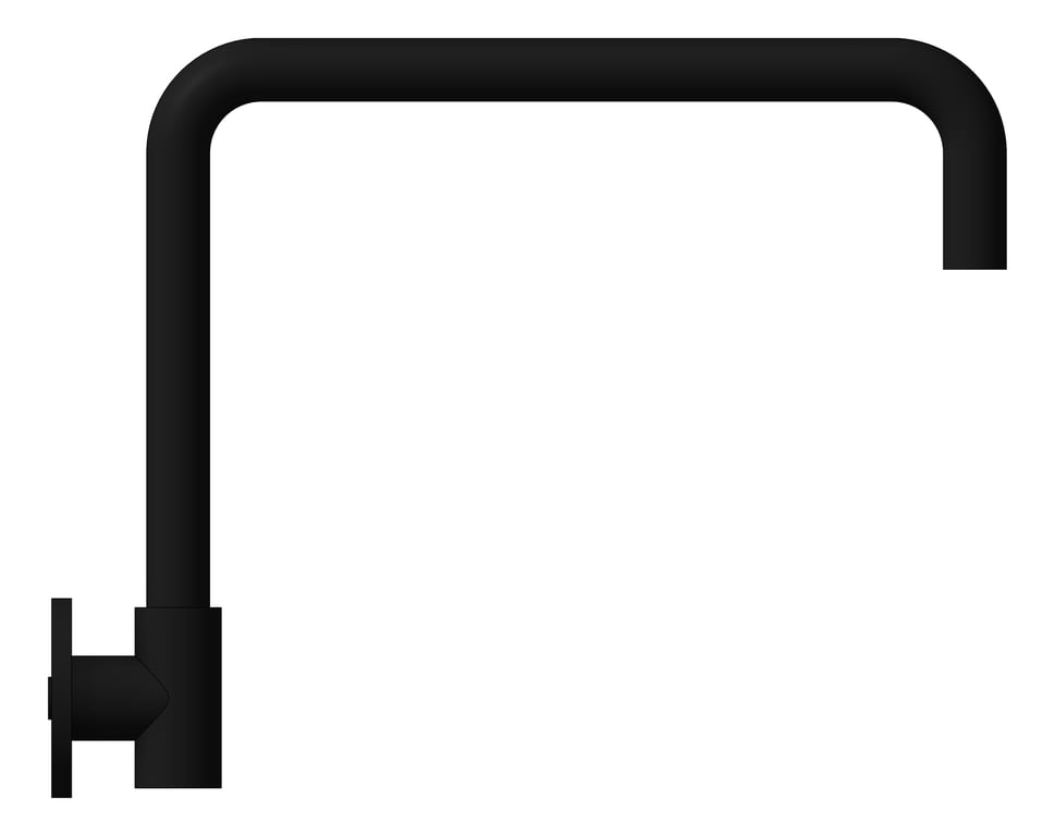 Left Image of Spout Sink Phoenix VividSlimline Wall Squareline 240