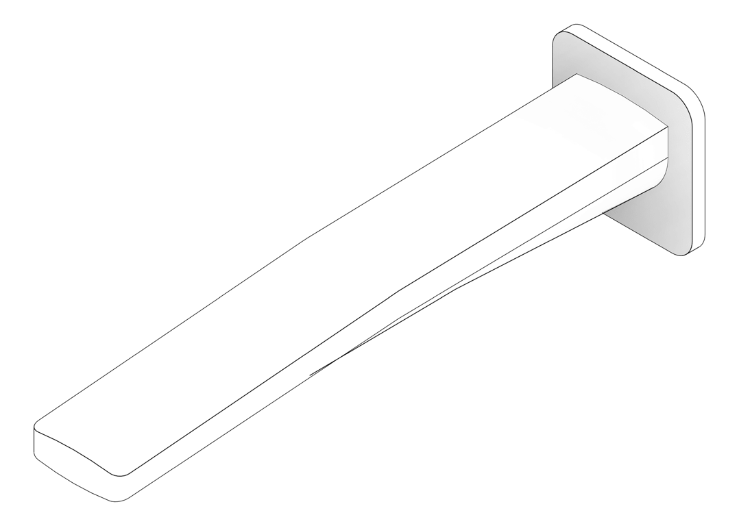 3D Documentation Image of Spout Wall Phoenix Mekko Bath