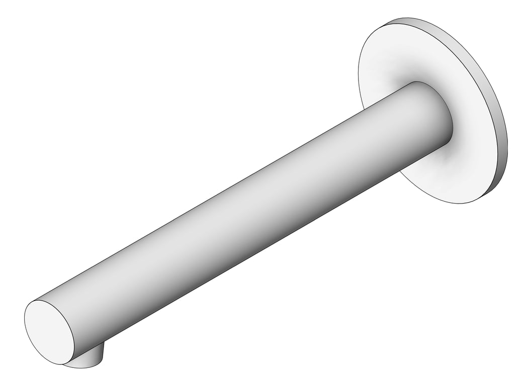 Navigate to Spout Wall Phoenix VividSlimline316 Bath Basin 180mm