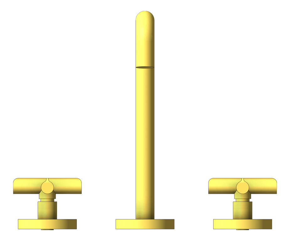 Front Image of TapSet Basin Phoenix VividSlimlinePlus