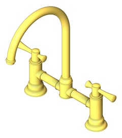 3D Shaded Image of TapSet Sink Phoenix Cromford Exposed
