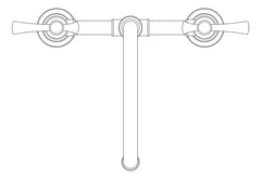 Plan Image of TapSet Sink Phoenix Cromford Exposed