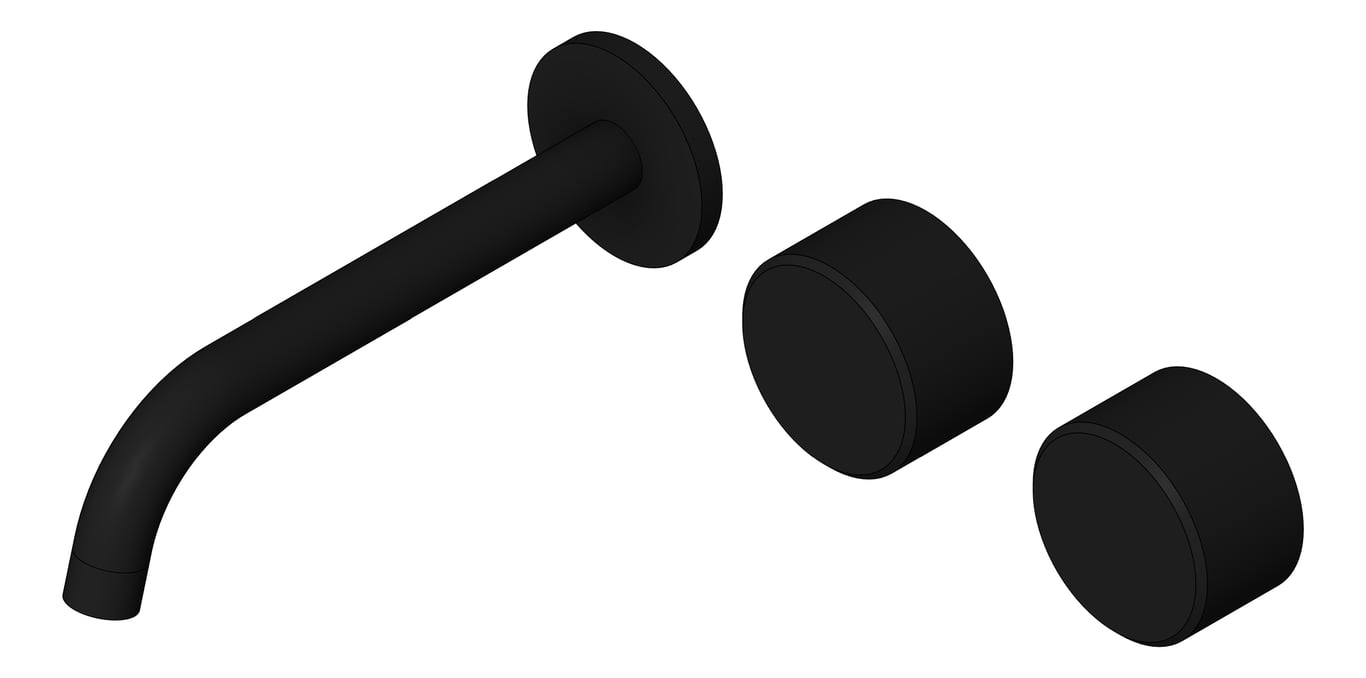 Navigate to TapSet Wall Phoenix Axia BasinBath Hostess 180mm